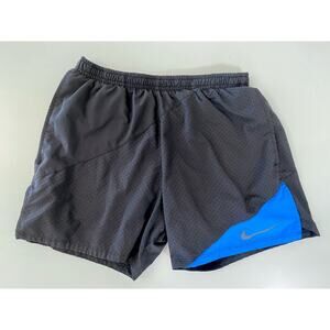Nike small 2-in-1 shorts 5” black blue men